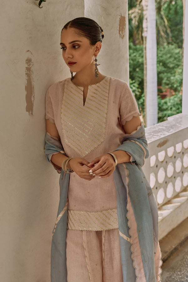 The Kashish Kurta Set (Upper & Bottom) - Yell With Us