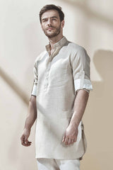 Mandarin Traditional Vibe Kurta - Yell With Us