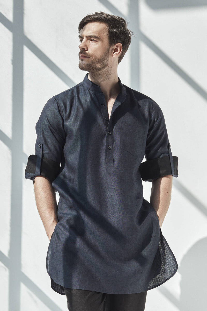 Mandarin Traditional Vibe Kurta - Yell With Us