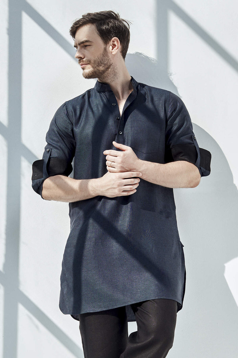 Mandarin Traditional Vibe Kurta - Yell With Us