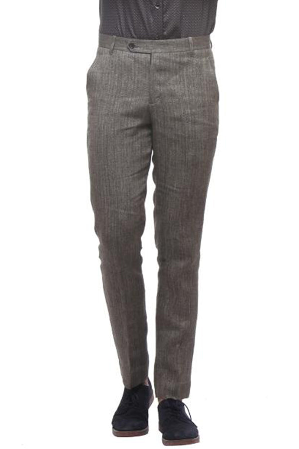 Slim Fit Trousers - Yell With Us