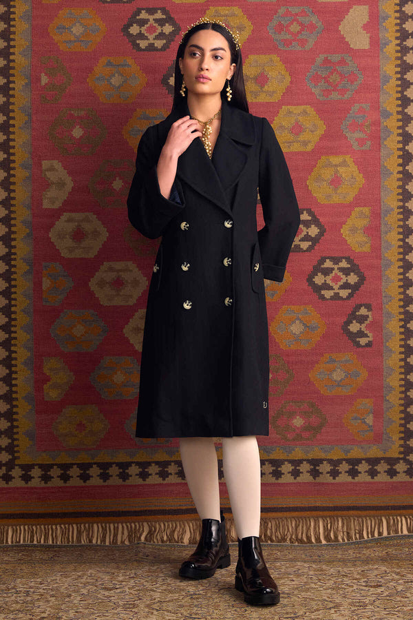 The Contessa Long Coat - Yell With Us