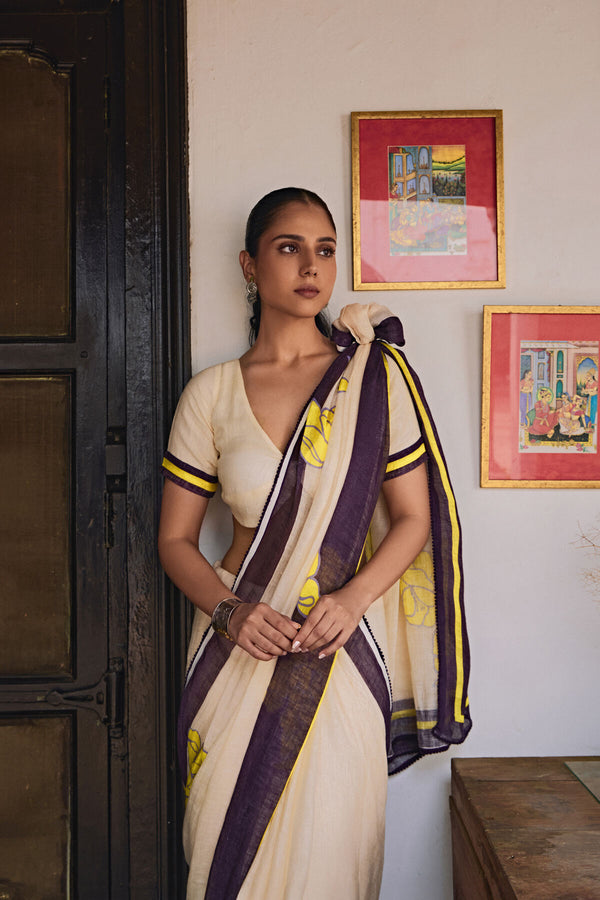 The Golnar Saree - Yell With Us