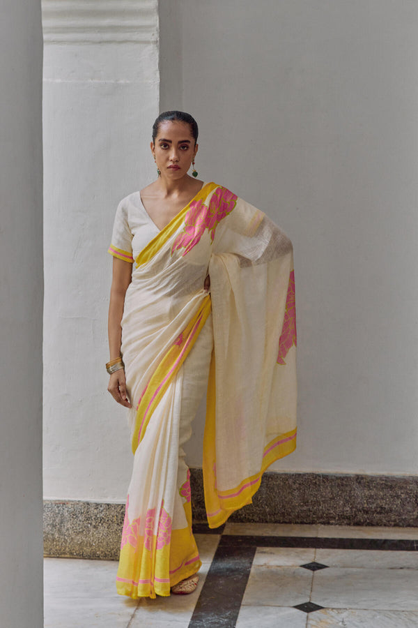 The Golnar Saree - Yell With Us