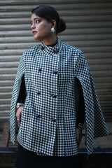 The Houndstooth Cape - Yell With Us