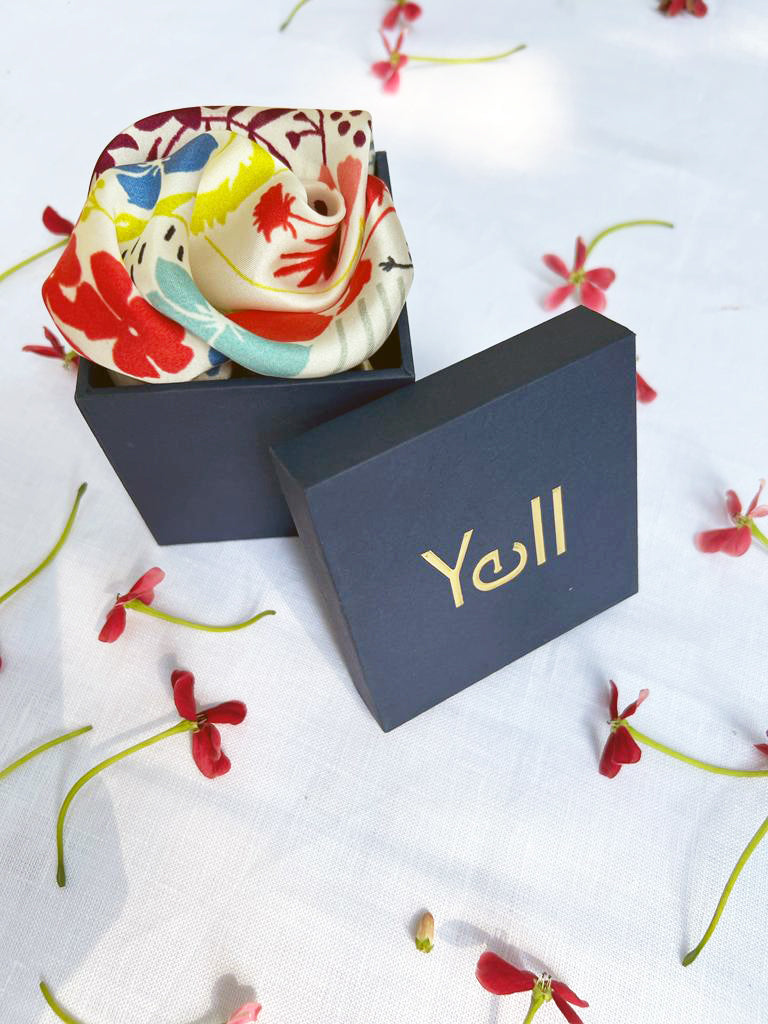 The Jungle Blues Pocket Square - Yell With Us