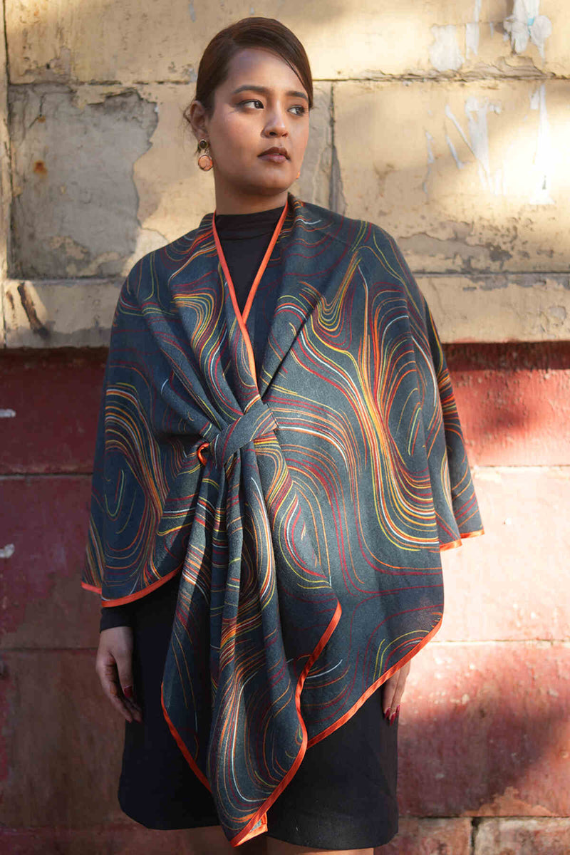 The Merino Veil Cape - Yell With Us