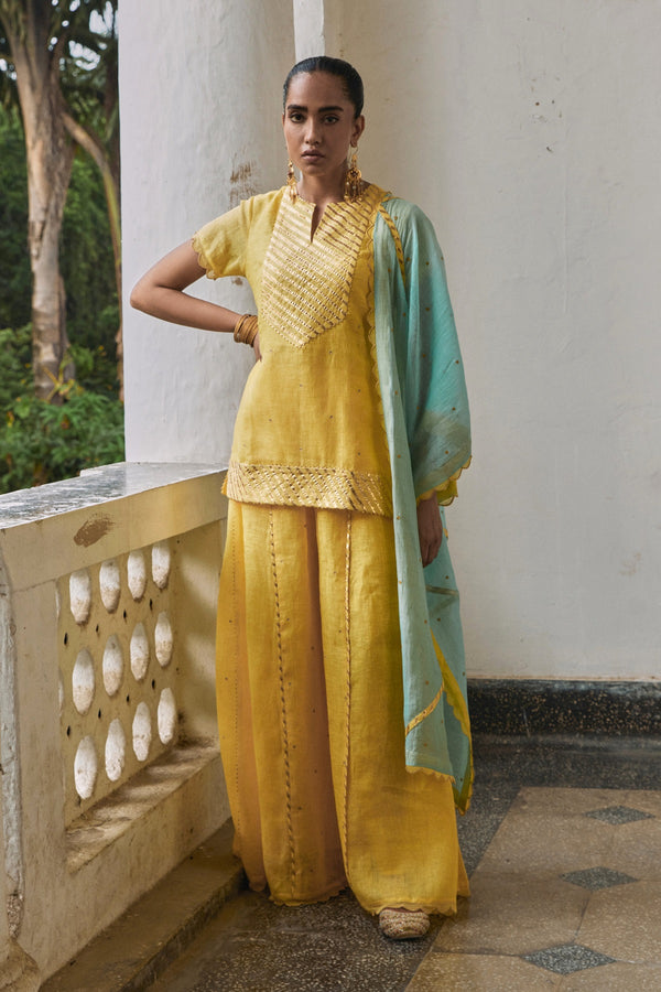 The Kashish Kurta Set (Upper & Bottom) - Yell With Us